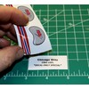 1984 Chicago Blitz USFL Football Gumball Helmets *DIECUT DECALS ONLY*
