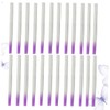 Healeved 100pcs Fiberglass Nail Extension Fiber for Manicure Shape and