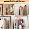 NANATI Hat Hangers for Closet, 1 Pack Stainless Steel Hat