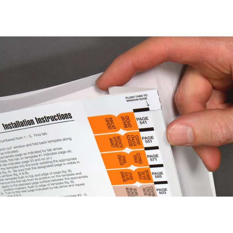 TAB-IT DSM-5 Index Tabs with Easy Installation Template