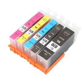 970‑971 Multi Colors Ink Cartridge Replacement Inkjet Printer Cartridges for PIXMA MG5790 MG5795 5 Colors (BK BK C M Y)