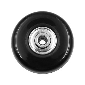 Set of 2 ZONADAH Luggage Suitcase Wheels 50x18mm Wear Mute Skate Wheel Replacement Wheels With Screw Rubber Swivel Caster Wheel Bearing Repair Kit