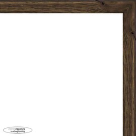 20x18 Woodgrain Walnut Shadow Box Frame - Shadow Box Frame Interior Size 20x18 by 1 Inch Deep - Made to Display Items Up to 1 Inch Deep! Includes Shatter Resistant Acrylic, Backing, Hardware