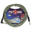 Pig Hog Vintage Series Instrument Cable, Jamaican Green, 3 m/10