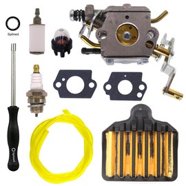 Ewillownm Compatible with Carburettor for Poulan Pro PP5020AV PP5020 PP5020AVX Chainsaw Zama C1M-W47 573952201 Carburetor