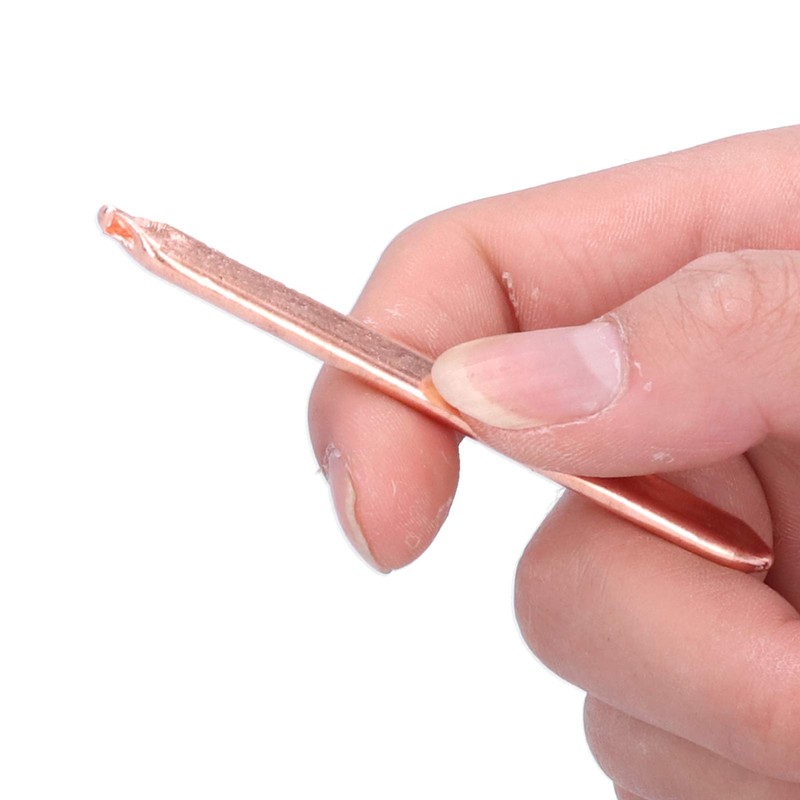 Pack of 2 Heatpipe, 80 mm Heat-Conducting Brass Tube, DIY