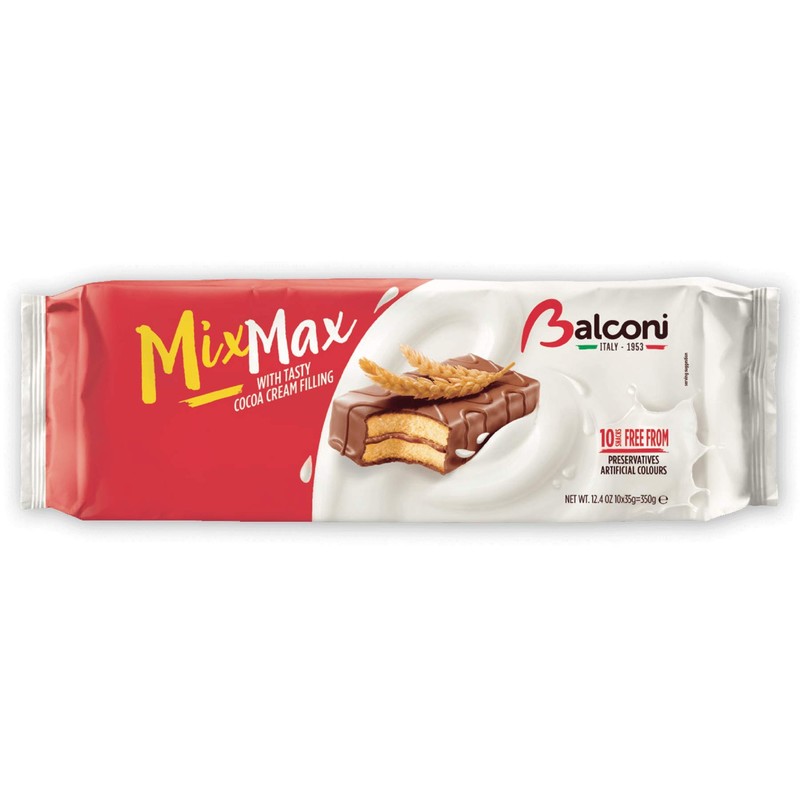 Balconi Mix Max Sponge Cakes 350g (Pack of 3)