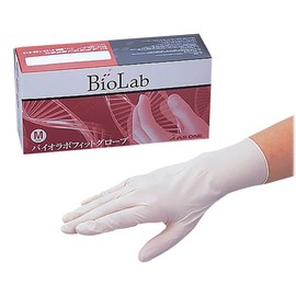 As One Bio Lab Fit Gloves, Powder Free, M /1-4625-02