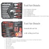 Campfun 899PCS Tool Set, Household Tool Kit with Rolling Tool