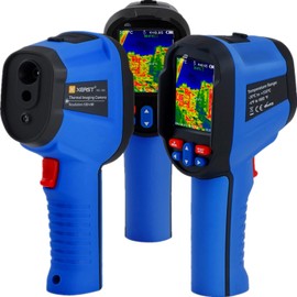 Thermal Imaging Camera, 160 x 120 IR Resolution Handheld Infrared Camera, 2.8" LCD Screen Video Record，25Hz Refresh Rate,-4°F to 1022°F,Thermal Imager with Video Recording， IP54 Infrared Camera