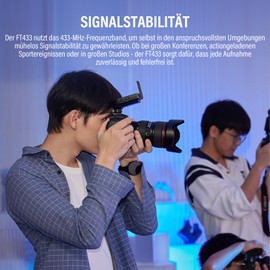 Godox FT433-S TTL Wireless Flash Trigger for Sony Cameras, 433MHz 2 in 1 Flash Trigger 32 Channels with Godox Receiver 1/8000s HSS TTL TCM Function for Godox AD200ProII AD600ProII AD600BMII (FT433-S)