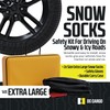 Snow Socks for Tires - Great Alternative to Tire Chains