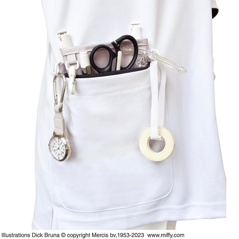 St Ladies Miffy & Boris Gurege 3-Way Soft Pen Pouch