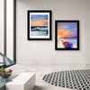LUCKYLIFE 18x24 Frame in Rustic Brown, Gallery Frame for Wall