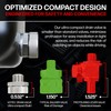 Votex - Oil Drain Valve fits DuroMax XP13000X Generator -