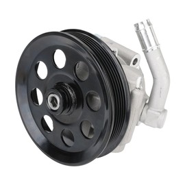 WMPHE Power Steering Pump with Pulley Compatible with Ford F-250 F-350 Super Duty 6.2L V8 2011 2012 2013 2014 2015 2016, Replacement for 20-5202, 96-5202