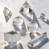 7 Pack K9 Optical Crystal Photography Prism Set, Include 1-4in