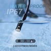 DEPSTECH Dual Lens Industrial Endoscope, 1080P Digital Borescope Inspection Camera,