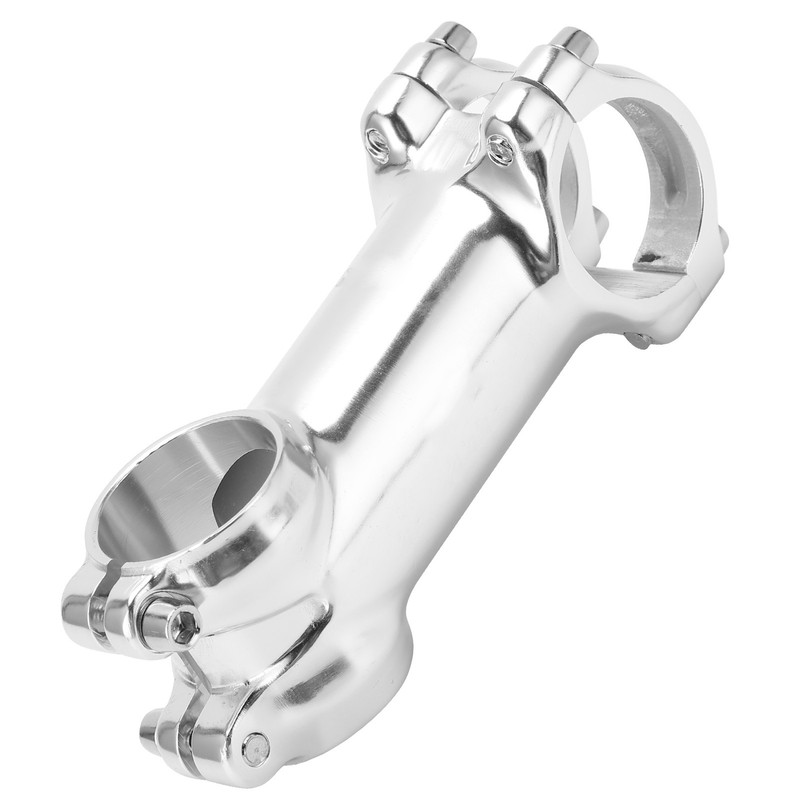 Meijun Silver Road Bike Stem Bicycle Stem for MTB 31.8x80mm