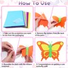 12 Pack Butterfly Craft Kit for Kids, Arts and Crafts