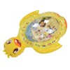 Inflatable Tummy Time Water Mat Yellow Duck Shape Infants Toddlers