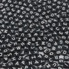 100 Pcs 4x7mm Acrylic Number Beads for Jewelry Making, DIY