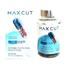 Health Helper Maxcut Pro Chrome 450mg x 120 capsules (2) / 헬스헬퍼 맥스컷 프로 크롬 450mg x 120캡슐 2개