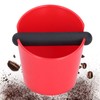 Non Slip Coffee Knock Box Coffee Grounds Bucket Container Dump