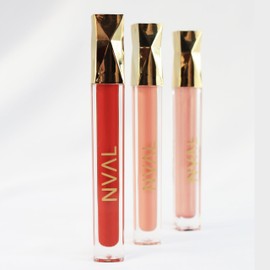 NVAL Lip Balm - Natural Colour Highlighter Lip Balm - 24 Hours Moisturising / Ingredients of Natural Origin