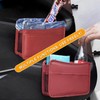 IIOHOII 1pc PU Leather Car Side Door Storage Box, Auto