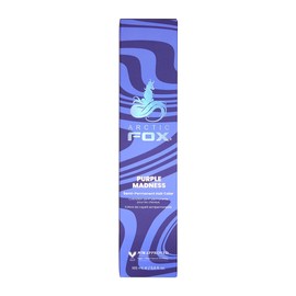 ARCTIC FOX 100% Vegan & Cruelty Free Vibrant Semi Permanent Hair Colour Purple Madness 165ml