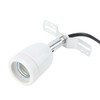 E27 Rotatable Reptile Pet Clip Heat Lamp Bulb Base Socket