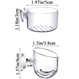 2Pcs Aquarium Plant Pot, Glass Fish Tank Plants Holder Aquarium Planter, Aquarium Decoration Plants Cup with Suction Cups for Fish Tank Ornament Aquarium Décor Plastic Plants