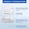 DGSL Tile Leveling System, 4650-Piece 1/16" Tile Spacers Clips Tile