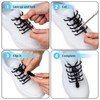 Elastic No Tie Shoe Laces for Kids and Adults, Adjustable