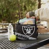 FOCO Oakland Raiders Big Logo Stripe 6 Pack Cooler