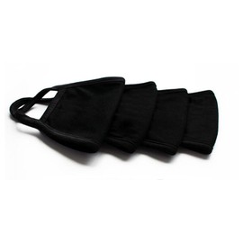 Suplove 2 Pack Outdoor Protective Cartoon Funny Teeth Cotton Face Mouth Mask Suitable for Adults (2, Black4), Large