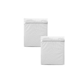 Laundry Bags 50 x 60 cm Square Laundry Bags Antibacterial Honeycomb Construction Nets Durable Durable Coat Sweater T-applicable Anti-deformation Clothes Laundry Bags Bags Bags (Set of 2)