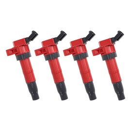 TRQ Ignition Coil Set Compatible with 2013-2015 Hyundai Santa Fe Sport 2011-2014 Sonata 2011-2015 Kia Optima 2011-2016 Sportage