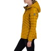 HFX Women's Short Lightweight Quilted Jacket Zipper Front Pockets Hood