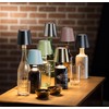 Abbott Collection Cordless Rechargeable LED Bottle Stopper Lamp/Light (Silver, Classic