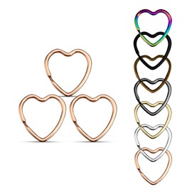 KEYU® Heart Shaped Key Rings Heart Keyring for Couples Rose Gold Silver Bronze Black Rose Rainbow Heart Key Ring Heart Key Ring Heart Key Ring Heart, rosé