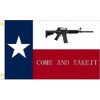 3X5 COME AND TAKE IT TEXAS DETAILED ASSAULT RIFLE TACTICAL