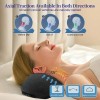 Grey Electric Memory Foam Bed Pillow Cervical Ergonomic Contour Neck