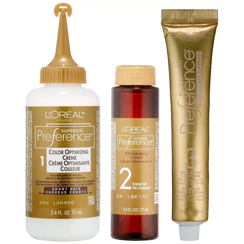 L'Oréal Loreal Superior Preference Hair Color 8.5A Champagne Blonde Defying