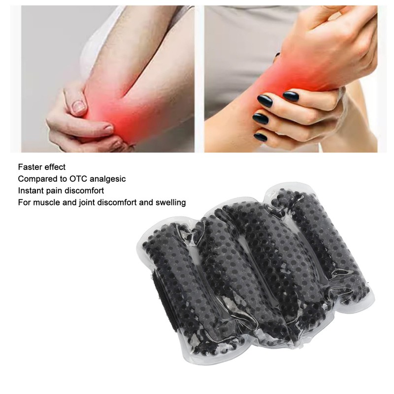 Gel Ice Pack Reusable Fast Joint Swelling Relief Hot Cold