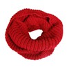 allydrew Thick Knitted Winter Infinity Scarf and Slouchy Beanie Set,