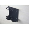 Wall Mount 300ml Double Dispenser Black Holder Ideal for Sea