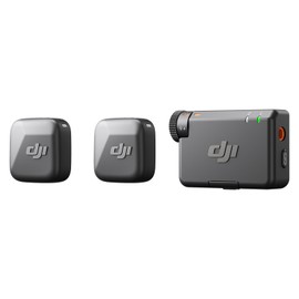 DJI Mic Mini (2 TX + 1 RX), Detail-Rich Audio, Wireless Lavalier Microphone for Camera/Android, 2-Person Vlog, Team Production