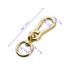 FUSSED 2-Piece Key Chain, Car, Motorcycle, Carabiner, Hook, Keyring, Men's,